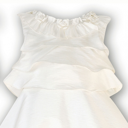 Ivory Bridesmade Dress With Handbag By Sarah Louise #3