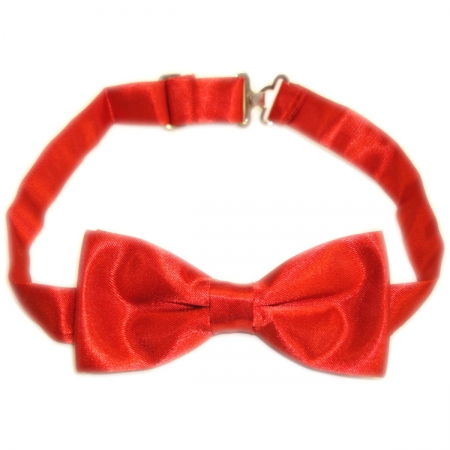 Boy Communion Red Bow Tie
