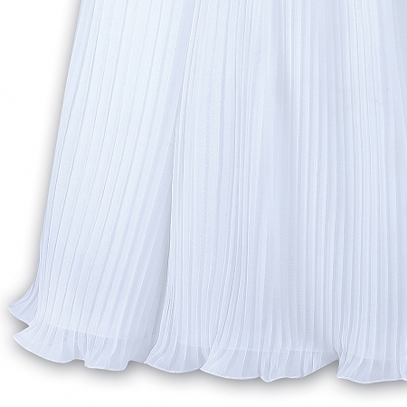 Sarah Louise Baby Girls White Christening Baptism Gown Flower Decoration #4