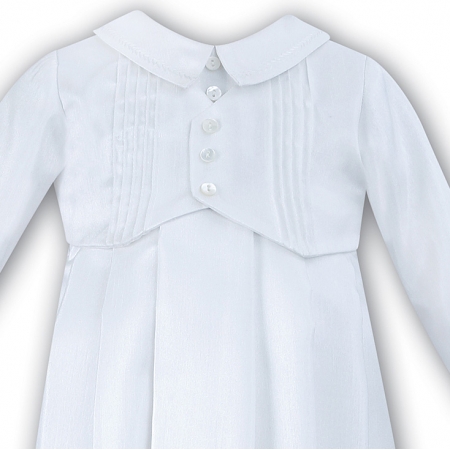 Sarah Louise Baby Boys White Christening Baptism Gown #2
