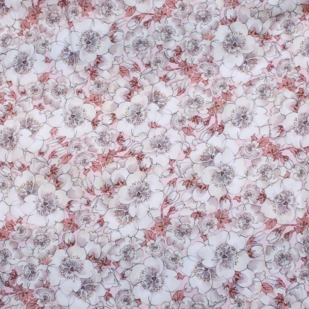 Sarah Louise Girls Small Pink Flowers Smocked Dress #4