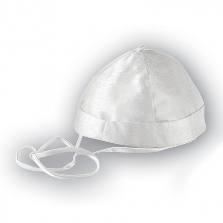 Sarah Louise Boys White Christening Outfit Silk Like #4