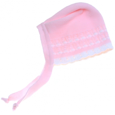 Baby Girls Pink Knitted Set 100% Cotton #3