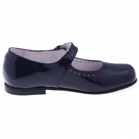 Mary Jane Style Girls Navy Shoes #2