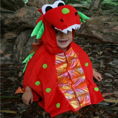 Blaze Red Dragon Dressing Up For Boys 18 To 36 Months #2